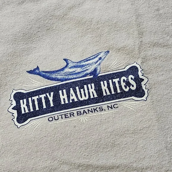 Kitty Hawk Kites Outer Banks OBX North Carolina Dolphin Tours T Shirt M - Picture 4 of 7